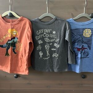 toddler boy long sleeve shirts 3t